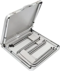 Inklapbare, In Hoogte Verstelbare Campingtafel 120x60x70cm Incl. 4 Inklapbare Krukken Campingtafel S -Bo-Camp Winkel 1019x1200