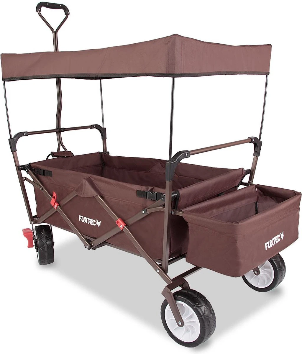 FUXTEC Bolderkar CT350 - Bruin 6 FUXTEC Bolderkar CT350 - Bruin - Afbeelding 6