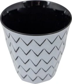 Bo-Camp Servies - Mix & Match - 16 Delig - Zwart/Wit -Bo-Camp Winkel 1027x1200 2