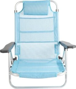 Bo-Camp Beach Chair - Monaco - Aluminium - Blauw -Bo-Camp Winkel 1035x1200