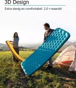 Naturehike® 3D Luchtmatras Premium - Comfortabel R-waarde 2.0 - Extra Dikke Slaapmat - Luchtbed Kamperen - Opblaasbaar Matras - Lichtgewicht - Outdoor - Camping -Bo-Camp Winkel 1039x1200 1