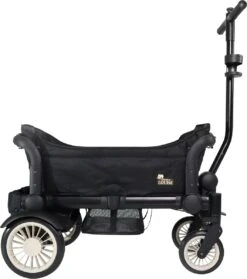 Deryan Luxe Sandy Bolderkar - Duo Buggy - Tandem Buggy - Opvouwbaar - Inklapbare Bolderwagen - Duo Kinderwagen - Zwart -Bo-Camp Winkel 1061x1200 1