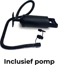 Deryan Luxe Twin Luchtbed - Tweepersoons Luchtbed Inclusief Pomp - 200 Cm X 130 X 13 Cm -Bo-Camp Winkel 1074x1200 3