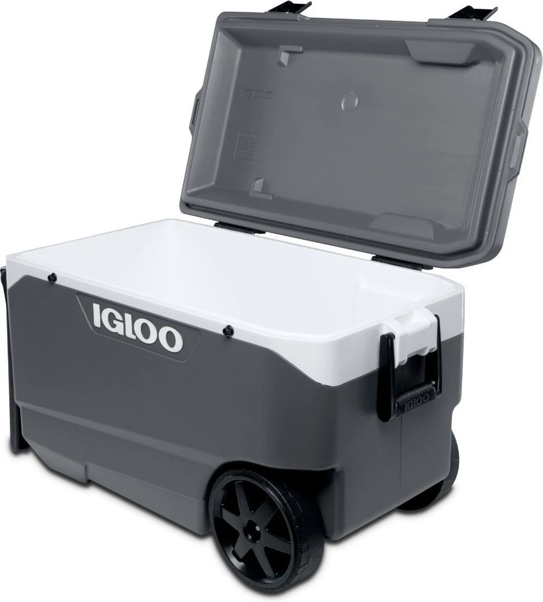 Igloo Latitude 90 Roller - Grote Koelbox Op Wielen - 85 Liter - Grijs 7 Igloo Latitude 90 Roller - Grote Koelbox Op Wielen - 85 Liter - Grijs - Afbeelding 7