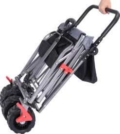 AREBOS Handkar | Transportwagen | Apparatuurwagen | Opvouwbaar | Duwstang| Zwart 22 AREBOS Handkar | Transportwagen | Apparatuurwagen | Opvouwbaar | Duwstang| Zwart -Bo-Camp Winkel 1082x1200 5