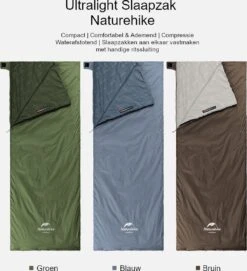 Naturehike® Slaapzak - Lichtgewicht - 205*85cm - Compact - Waterdicht - 3 Seizoenen Slaapzak Lente, Zomer & Herfst - Outdoor - Slaapzakken Volwassen & Kinderen 19 Naturehike® Slaapzak - Lichtgewicht - 205*85cm - Compact - Waterdicht - 3 Seizoenen Slaapzak Lente, Zomer & Herfst - Outdoor - Slaapzakken Volwassen & Kinderen -Bo-Camp Winkel 1093x1200 1