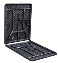 ERRO Vouwtafel - Wickerlook - 180x74cm - Zwart 6 ERRO Vouwtafel - Wickerlook - 180x74cm - Zwart -Bo-Camp Winkel 1102x1200 1