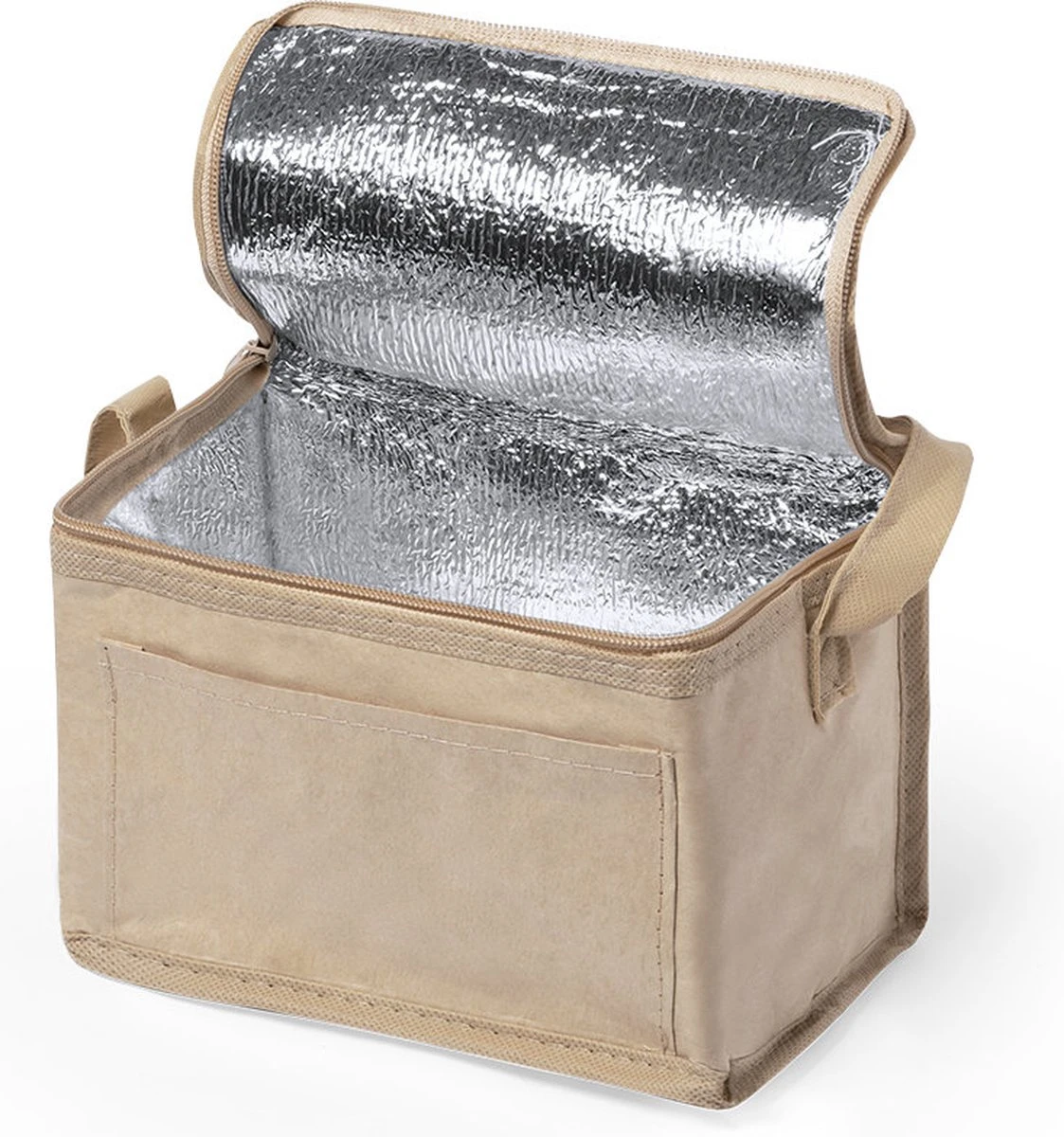 Merkloos Koeltas - Lunchtas - Koeltasje Lunch - Koelelementen - Isolatie - Volwassenen - Dames - Heren - Gerecycled - Papier - Aluminium 4 Merkloos Koeltas - Lunchtas - Koeltasje Lunch - Koelelementen - Isolatie - Volwassenen - Dames - Heren - Gerecycled - Papier - Aluminium - Afbeelding 4