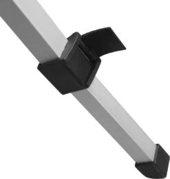 Campart Campingtafel XL TA-0806 - Opvouwbaar, Lichtgewicht En Met Verstelbare Poten - Kampeertafel Inklapbaar Inclusief Opbergtas - 140 X 80 X 70 Cm - Wit -Bo-Camp Winkel 1137x1200