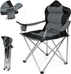 Sens Design Campingstoel - Kampeerstoel - Opvouwbaar - Grijs 11 Sens Design Campingstoel - Kampeerstoel - Opvouwbaar - Grijs -Bo-Camp Winkel 1160x1200