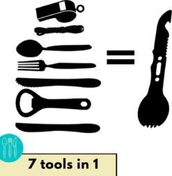 Lynnz® Spork 7 In 1 - Camping Bestek - Campingbestek - Campingservies - Reisbestek - Bestek To Go - Jachtmes - Rambomes 8 Lynnz® Spork 7 In 1 - Camping Bestek - Campingbestek - Campingservies - Reisbestek - Bestek To Go - Jachtmes - Rambomes -Bo-Camp Winkel 1170x1200 8