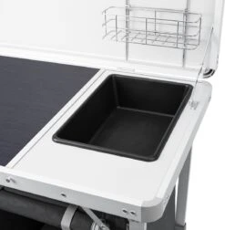 Campart Campingkeuken KI-0757 – Complete Keuken En Campingkast – Opvouwbaar En Inclusief Draagtas - Grijs -Bo-Camp Winkel 1175x1200 1