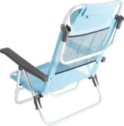 Bo-Camp Beach Chair - Monaco - Aluminium - Blauw -Bo-Camp Winkel 1176x1200