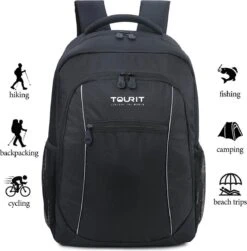 Koelrugtas - 23L - Wandelrugzak - Dagrugzak - Outdoor Rugzak - Dames & Heren - Zwart 16 Koelrugtas - 23L - Wandelrugzak - Dagrugzak - Outdoor Rugzak - Dames & Heren - Zwart -Bo-Camp Winkel 1179x1200