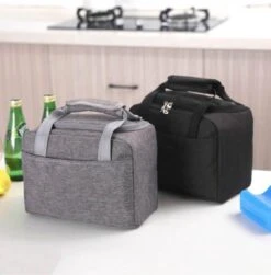 Lunchtas Volwassenen - Lunchbox - Koeltas - Grijs - SEVEND® -Bo-Camp Winkel 1182x1200 3