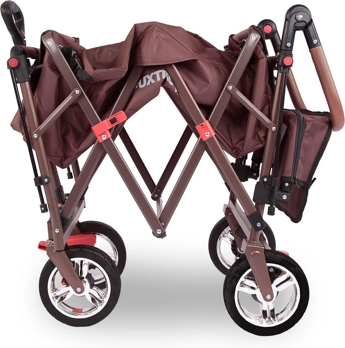 FUXTEC Bolderkar CT800 - Bruin 4 FUXTEC Bolderkar CT800 - Bruin - Afbeelding 4