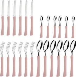 Di Solle Inova D - 6 Persoons Bestekset - Handige Opbergbak Met Raspdeksel - 26 Delig - Baby Pink 16 Di Solle Inova D - 6 Persoons Bestekset - Handige Opbergbak Met Raspdeksel - 26 Delig - Baby Pink -Bo-Camp Winkel 1193x1200 4