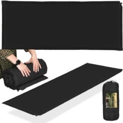 Springos Slaapmat | Zelfopblazend | 180 Cm | Inclusief Hoes | Zwart -Bo-Camp Winkel 1193x1200 6