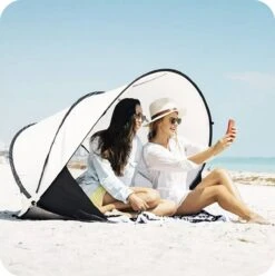 Deryan Luxe Pop Up Strandtent XXL - Anti-UV 50+ - Cream -Bo-Camp Winkel 1196x1200 6