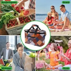 Brisby 4 Laags Geïsoleerde Koeltas - Boodschappentas 21 Liter - Block -Bo-Camp Winkel 1197x1200 23