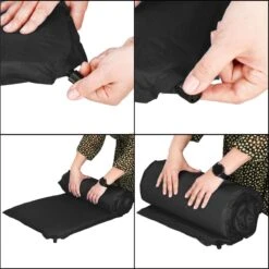 Springos Slaapmat | Zelfopblazend | 180 Cm | Inclusief Hoes | Zwart -Bo-Camp Winkel 1199x1200 7