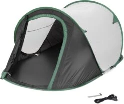 JEMIDI Tweepersoons Pop-up Tent - Opgooitent, Werptent Voor 2 Personen - Ideaal Als Festivaltent Of Kampeertent - Verschillende Kleuren -Bo-Camp Winkel 1200x1008 2