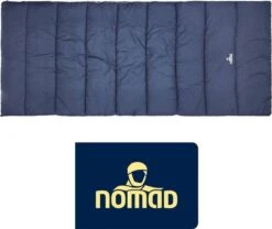 NOMAD® Brisbane Slaapzak | 205x80cm Blauw | Lichtgewicht & Kwalitatief | Dekenmodel Slaapzak | Incl Hoes -Bo-Camp Winkel 1200x1010 2