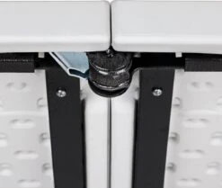 Casaria Tuintafel Opvouwbaar – Met Draaggreep 220x70 Cm – Wit -Bo-Camp Winkel 1200x1015