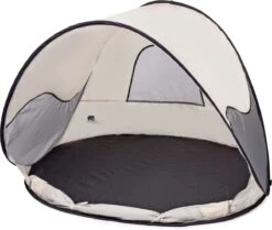 Deryan Luxe Pop Up Strandtent - Anti-UV 50+ - Cream -Bo-Camp Winkel 1200x1015 4