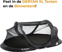 Deryan Cocoon Pop Up Tent - Slaapzak - Luchtbed - Luchtpomp - 4 Persoons - Zilver -Bo-Camp Winkel 1200x1021 3