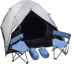 MaxxSport Camping Set - 2 Persoons - Tent + Slaapzakken + Campingstoelen - 200x190x120cm 9 MaxxSport Camping Set - 2 Persoons - Tent + Slaapzakken + Campingstoelen - 200x190x120cm -Bo-Camp Winkel 1200x1032 2