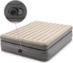 Intex Prime Comfort - Luchtbed - 2-Persoons - 152x203x51 Cm (BxLxH) - Grijs - Met Ingebouwde Motorpomp 18 Intex Prime Comfort - Luchtbed - 2-Persoons - 152x203x51 Cm (BxLxH) - Grijs - Met Ingebouwde Motorpomp -Bo-Camp Winkel 1200x1039 1
