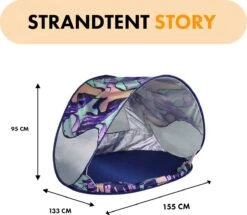 Deryan Luxe Pop Up Strandtent - Anti-UV 50+ - Story -Bo-Camp Winkel 1200x1045 2