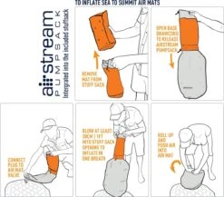 Sea To Summit UltraLight Insulated Regular Opblaasbare Slaapmat - 5cm - 480g - Oranje 23 Sea To Summit UltraLight Insulated Regular Opblaasbare Slaapmat - 5cm - 480g - Oranje -Bo-Camp Winkel 1200x1053 4