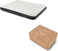 Orange85 Luchtbed - Tweepersoons - Met Reparatieset - Zwart - Grijs 7 Orange85 Luchtbed - Tweepersoons - Met Reparatieset - Zwart - Grijs -Bo-Camp Winkel 1200x1059 3