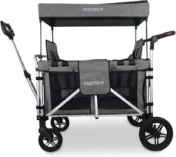 FUXTEC Bolderkar FX-CTXL900 - Premium Grijs - Nu Voor Maximaal 4 Kinderen -Bo-Camp Winkel 1200x1069