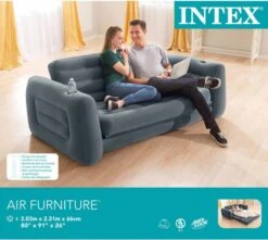 Intex Luxe Bankstel / Opblaasbare Slaapbank - 2-persoons - 203x224x66 Cm -Bo-Camp Winkel 1200x1072 5