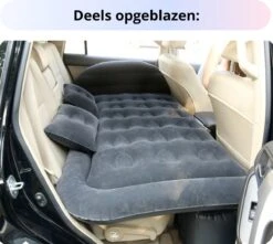 Opblaasbaar Auto Matras - Auto Luchtbed Grijs - Achterbank En Achterbak - Tweepersoons 3-in-1 Universeel Automatras - Inclusief Elektrische Pomp En Accessoires - Kampeer Luchtbed Voor Reizen -Bo-Camp Winkel 1200x1076 10