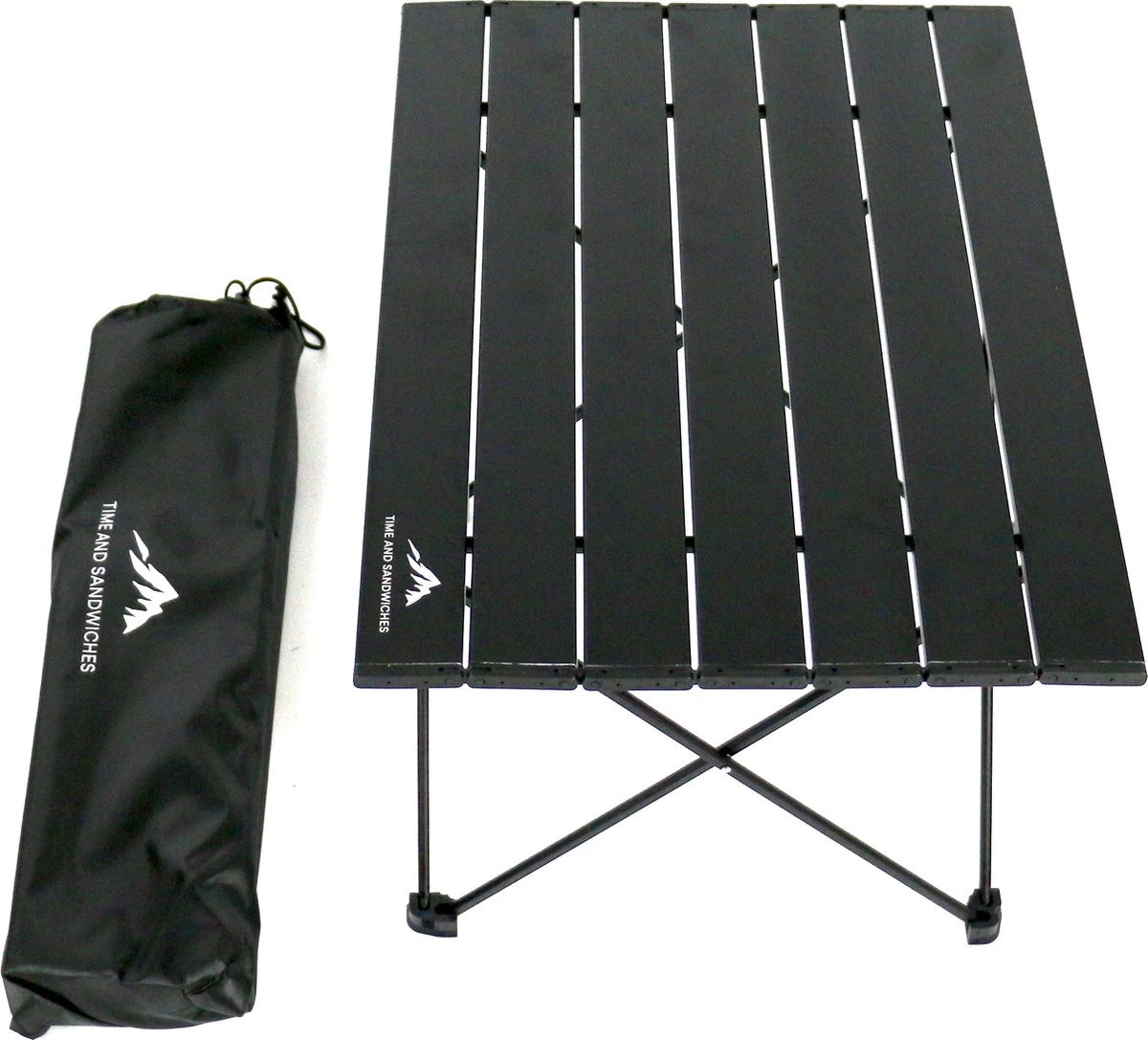 TS - Ultra Licht - Aluminium - Kampeertafel - Met Draagtas - Camping Tafel - Reistafel - Draagbare Picknicktafel - Opvouwbare - Opklapbaar - Compact 2 TS - Ultra Licht - Aluminium - Kampeertafel - Met Draagtas - Camping Tafel - Reistafel - Draagbare Picknicktafel - Opvouwbare - Opklapbaar - Compact - Afbeelding 2