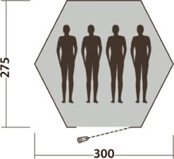 Easy Camp Tent Bolide 400 - Rood - 4 Persoons -Bo-Camp Winkel 1200x1096 1