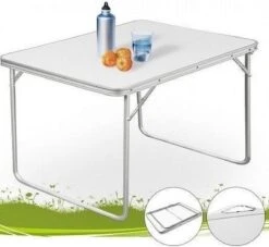 Merkloos Aluminium Inklapbare Tuintafel - Campingtafel - 80x60x68 Cm 23 Merkloos Aluminium Inklapbare Tuintafel - Campingtafel - 80x60x68 Cm -Bo-Camp Winkel 1200x1105