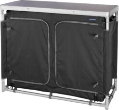 Campart Campingkeuken KI-0734 - Campingkast Groot - 4 Verstelbare Poten - Opvouwbaar En Lichtgewicht - Inclusief Opbergtas - Grijs 21 Campart Campingkeuken KI-0734 - Campingkast Groot - 4 Verstelbare Poten - Opvouwbaar En Lichtgewicht - Inclusief Opbergtas - Grijs -Bo-Camp Winkel 1200x1105 3