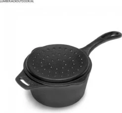 Petromax KR1 Gietijzeren Steelpan Met Deksel (1 Liter) -Bo-Camp Winkel 1200x1114 2