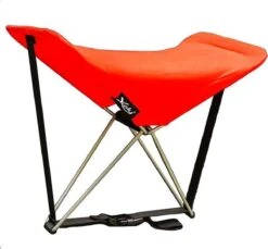 Y-ply Ruggensteuntje - Strandstoel - Opvouwbaar - Rood -Bo-Camp Winkel 1200x1114