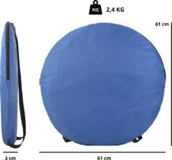 Dutch Mountains Pop-up Omkleedtent -190 X120cm Draagbare Douchetent - Prive-kamer - Multitent -Bo-Camp Winkel 1200x1115 4