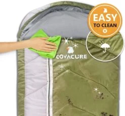 COVACURE 1.5/0.8kg Slaapzak, 3 Seizoenen Ultra Warm & Lichtgewicht Slaapzak Voor Volwassenen, Envelop Compacte Outdoor Slaapzakken Met Draagbare Compressie Tas Voor Camping, Rugzakken, Wandelen... -Bo-Camp Winkel 1200x1120 7