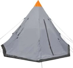 VidaXL Tent 4-persoons Grijs -Bo-Camp Winkel 1200x1123 3
