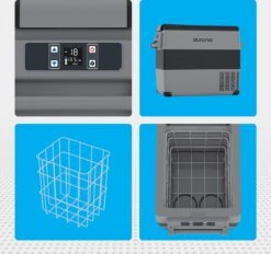 Auronic Elektrische Koelbox - 49.5L - Compressor - 12V En 240V - Grijs 18 Auronic Elektrische Koelbox - 49.5L - Compressor - 12V En 240V - Grijs -Bo-Camp Winkel 1200x1129 1