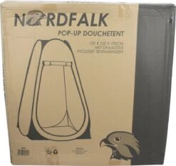 NordFalk Douchetent Pop-up 190 Cm - Camping Douche - Omkleedtent - Incl. Tentharingen En Draagtas - Groen -Bo-Camp Winkel 1200x1132 5