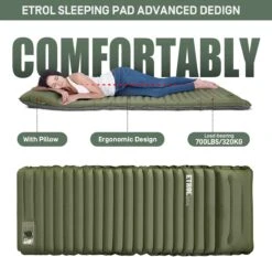 ETROL Camping Slaapmat-2-in-1 Zelfopblazende Kampeermat Met Kussen (78"x 28"), Lichtgewicht, Dik 4"compact Kussen, Geschikt Voor Zelfrijdende Reizen, Lekvrije, Waterdichte Tent 9 ETROL Camping Slaapmat-2-in-1 Zelfopblazende Kampeermat Met Kussen (78"x 28"), Lichtgewicht, Dik 4"compact Kussen, Geschikt Voor Zelfrijdende Reizen, Lekvrije, Waterdichte Tent -Bo-Camp Winkel 1200x1132 6